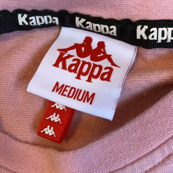 kappa pink cropped sweatshirt - Picture 2 of 3